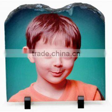 Water Proof Photo Frame Sublimation Slate Rock