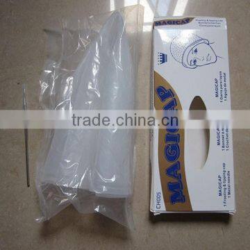 Professional Dye Streak Cap Silicone Tipping Cap / Silicone Highlighting Cap photo-2