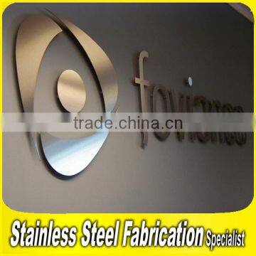 Company Advertising Metal Sign Stainless Steel Signage Letter Sign photo-2