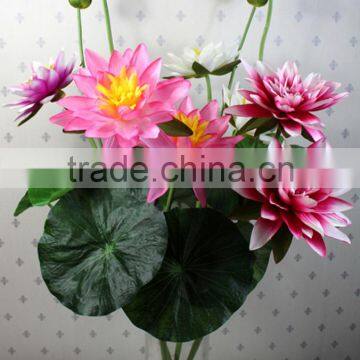 SJ10111204 Artificial mini decoration dry flower Lotus flower bouquet