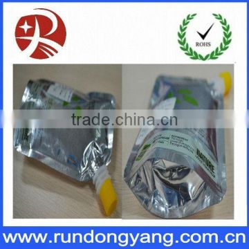 Printing stand up packaging spout pouches bag