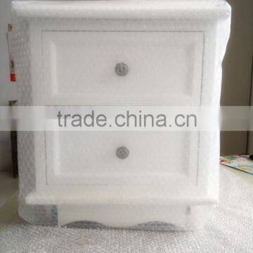 White Two Drawers Wooden Cabinet for Living Room Furnitures photo-5