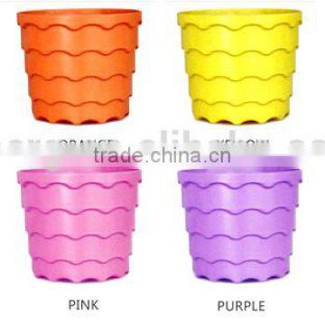 260*215 Biodegradable Colorful Plant Flower Pot Eco Planer photo-5