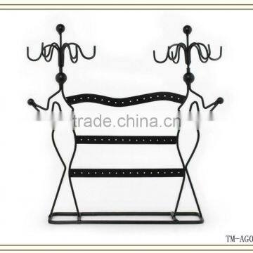 Hot sale new design black jewelry stand