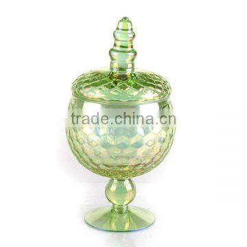 Unique Fashion Glass Candy Fruit Juice Jars Candle Jars and Lids photo-2