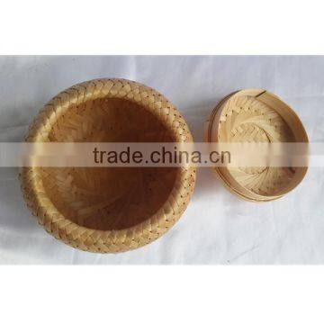 2015 New Design Natural Bamboo Weave Funeral Casket for Human or Pet photo-3