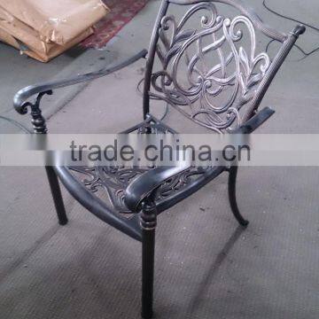 cast aluminum dinning chair