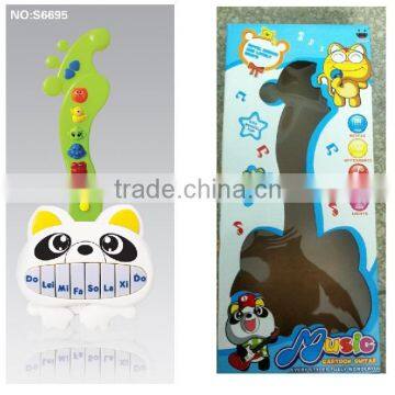 2015 Hot Sale Musical Instrument Electronic Educational Lovely Bear Guitar for Kids/ Popular Keyboard Learning Machine Toys photo-2