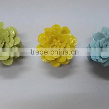 Porcelain Flower Napkin Rings photo-3