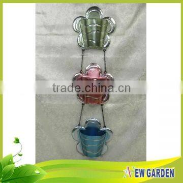 Home Decor Decoration Wall-mounted Flower Pot,Wholesale Plastic Hanging Baskets photo-2