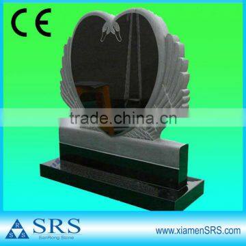 Shanxi black heart shaped tombstone