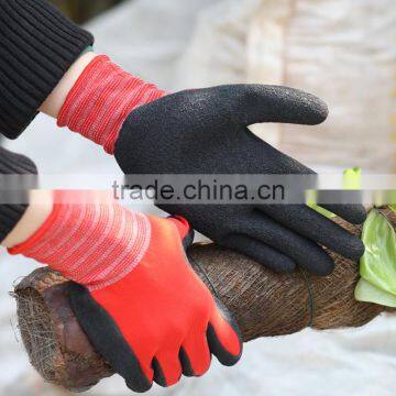 NMSAFETY latex gloves red