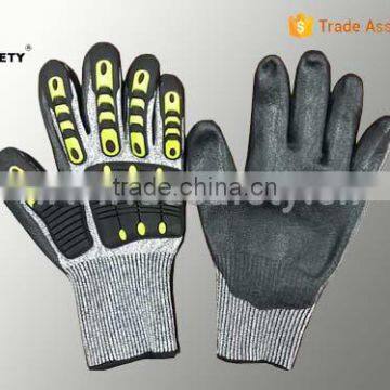 DDSAFETY Hot Selling Cut Resistant Gloves With TPR Protection