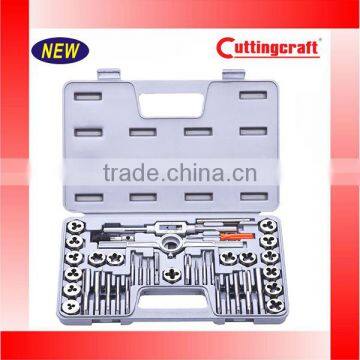 Inch Size 40PCS Taps and Dies Set Alloy Steel