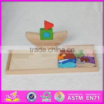 2016 Educational Wooden Animal Children Toy Puzzle W14A158 photo-3