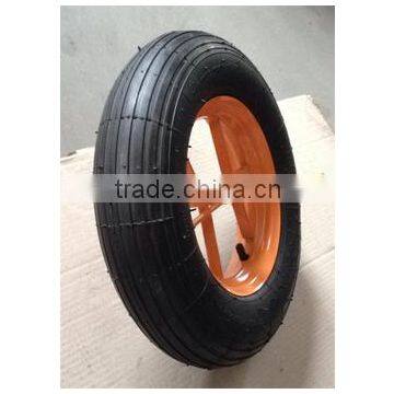 For Wheelbarrow Hot Sale 3.50-8 Pneumatic Rubber Wheel photo-2