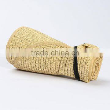 Foldable Summer Lady Beach Straw Hat photo-2