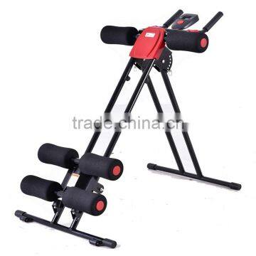 New Vertical Roller Beauty Waist Abdominal Exercise foldable Machine