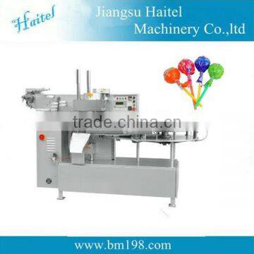 hot sales Automatic lollipop candy, toffee wrapping machine