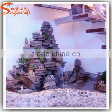 Outdoor Plastic Garden Stone Water Fountain Factory Sales Garden Fountain Cheap Wall Water Fountain Garden photo-4