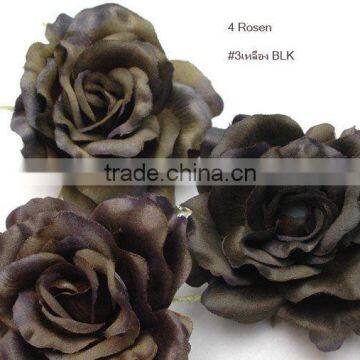 Flower head Rosen Rose 8.5 cm (3 inch) autum and winter colors