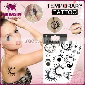 Newair Water Transfer Tattoo Flash Black and Color Flash Tattoo photo-3