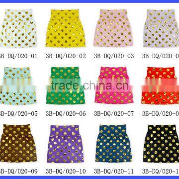 Childrens Boutique Clothing Young Girl Charming Polka Dot Mini Skirt Party Dance Wear Cotton Skirts photo-6