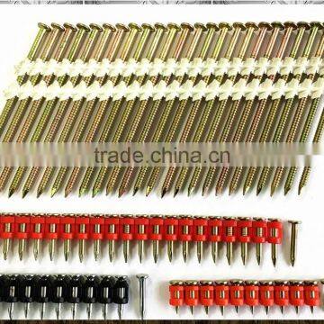 China factory Pneumatic Plastic Strip Nails For North America Market