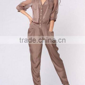 2014 New Arrived Best Selling Women Jumpsuits Chiffon Jumpsuits JHZ001 photo-2