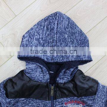 Kids Jersey Football Melange Yarn Insert PU Sportswear photo-2