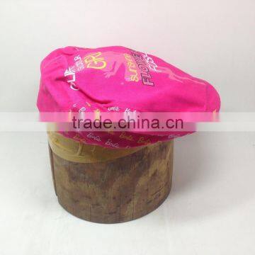 Pink Beret For Girl Custom Printing Kid Cap Children Beret Cap/Hat photo-2