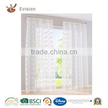 Burnout curtains,BSCI factory,microfiber fabrics,window curtains