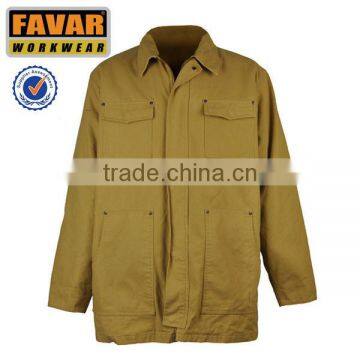 mens cotton canvas hunting jacket workwear garment