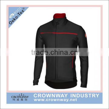 New Arrival Winter Casual Specialized Long Sleeve Zipper Mens Cycling Jacket