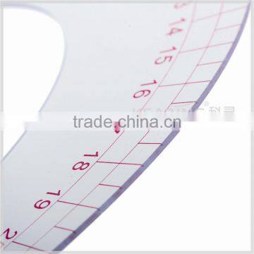 Kearing Brand 32cm Manufacture Transplant Plastic Flexible Vary Form Garment Ruler for Fashion Design#6032 photo-3