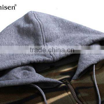 Oem Service Winter Custom Polar Fleece Hunting Men Coat photo-3