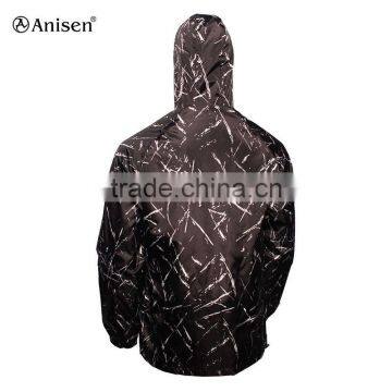 Oem Service Fashion Pringting Custom Men's Softshell Windbreaker Jacket photo-2