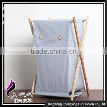 Stock Items China Factory Supply Mesh Laundry Basket / Dirty Laundry Basket photo-4