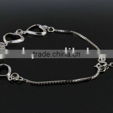 silver fashion bracelet