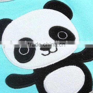 MOM AND BAB 100%Cotton Baby Clothing Stock Baby Bibs Embroidery Animal Desing photo-6