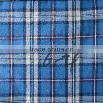 New fashion cotton flannel check fabric V295