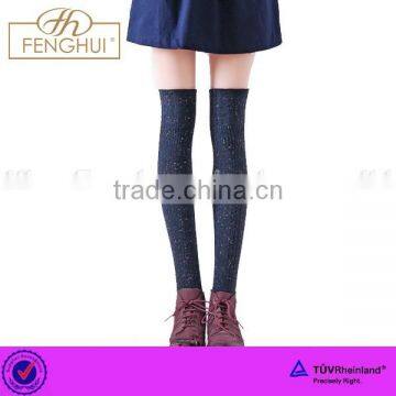 Yiwu fengheng Latest color cotton thigh stockings