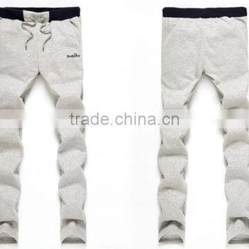 2016 Cotton Wholesale OEM Gym Sports Pants CVC(60/40) photo-4