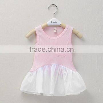Cheap Summer Sleeveless Kid Dress New Kids Dress photo-3