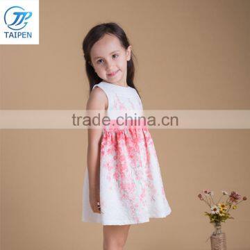 2017 Fashion Kids Dress Sleeveless Boutique Girls Casual Frock photo-3