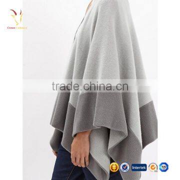 High Quality Wool Cashmere Coat Poncho for Sale photo-6