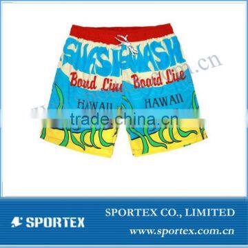 2016 OEM Lifestyle Printed Micro Fibre Beach Shorts , Board Shorts, Swimming Shorts BS1413 photo-2