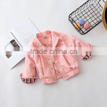 S17634A Autumn Children Cardigan New Style Girl's Coat photo-6