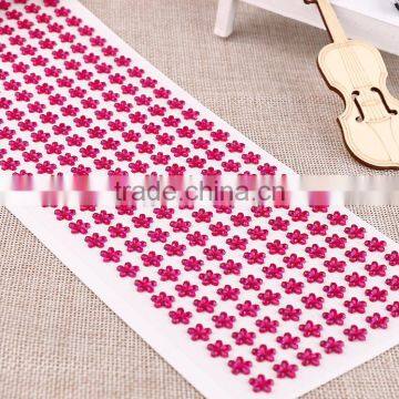 Multcolor Mobile Phone Sticker Acrylic Decoration Sticker Children DIY Crystal Sticker Star Shape Sticker photo-3