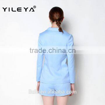 ODM Designed Latest Popular Floral Suits Elegant Women Jacket 2016 photo-5